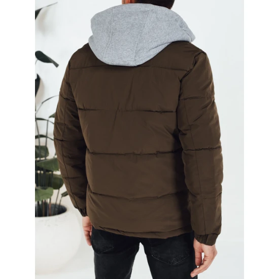 Vyriška tamsiai ruda žieminė striukė Blaze