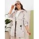 Šviesiai pilka moteriška striukė Moli