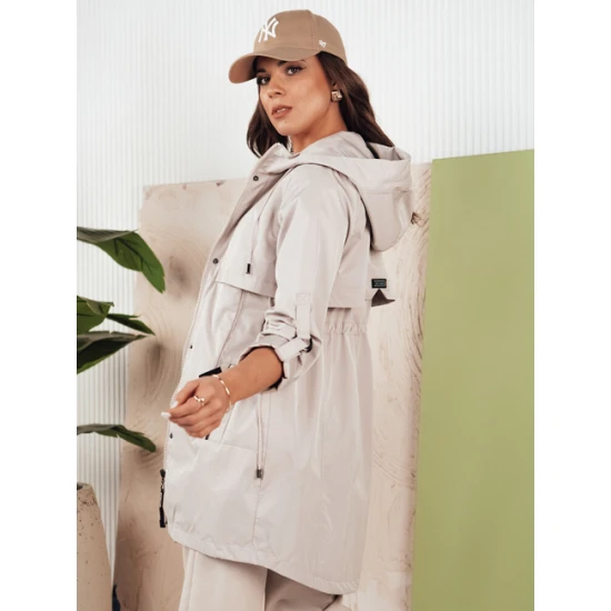 Šviesiai pilka moteriška striukė Moli