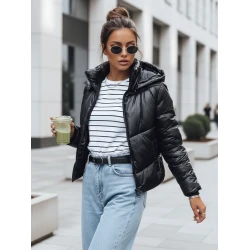 Moteriška pereinamojo sezono juoda striukė Lola