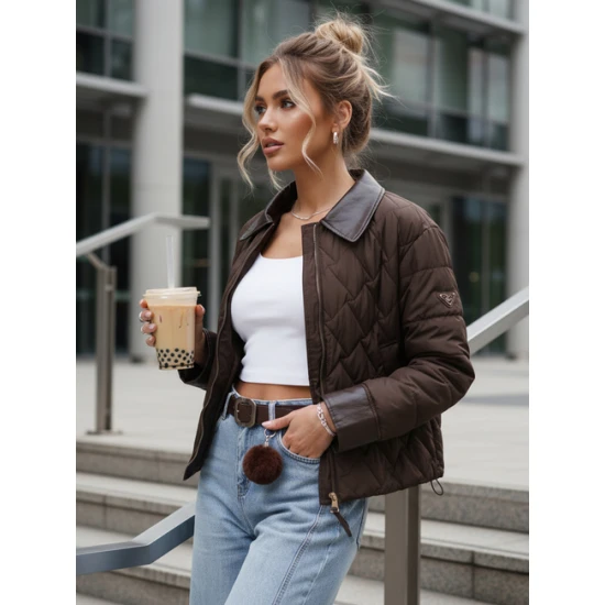 Moteriška ruda striukė Santi Moteriškos striukės