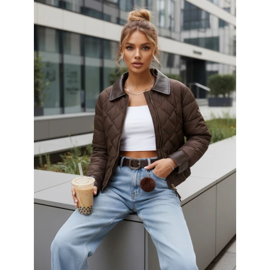 Moteriška ruda striukė Santi Moteriškos striukės