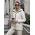 Women's light gray quilted jacket Almi