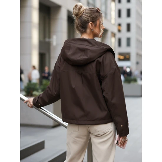 Moteriška pereinamojo sezono ruda striukė Enit Moteriškos striukės