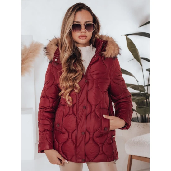 Moteriška bordo žieminė striukė Lumor