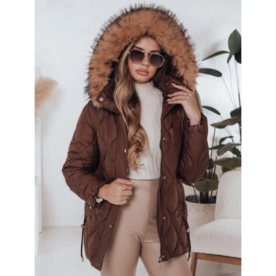 Moteriška ruda žieminė striukė Lumor