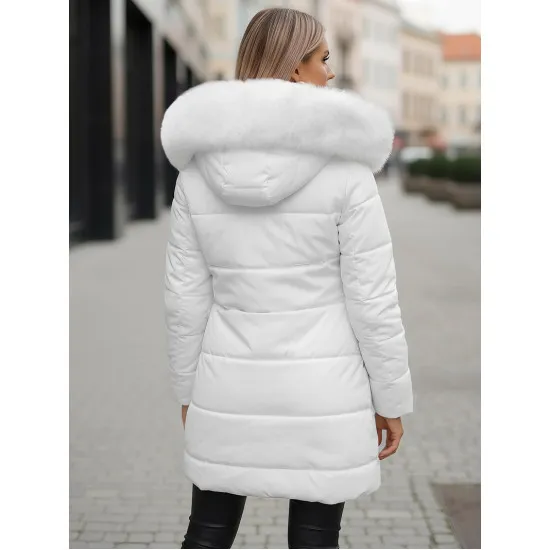 Naiste valge mantel Stel JS/16M9099/281Z