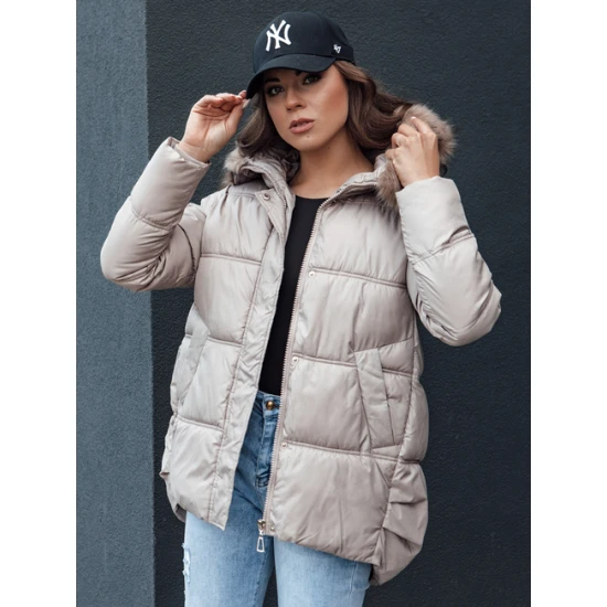 Moteriška rusva striukė su gobtuvu Stela Moteriškos striukės