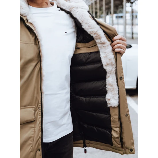 Vyriška rusva žieminė striukė Space