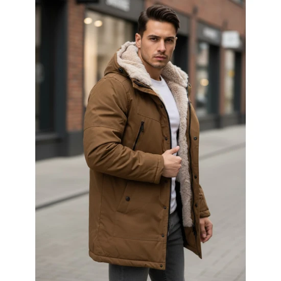 Vyriška ruda žieminė striukė Artic