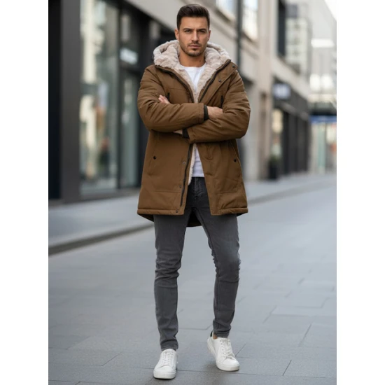 Vyriška ruda žieminė striukė Artic