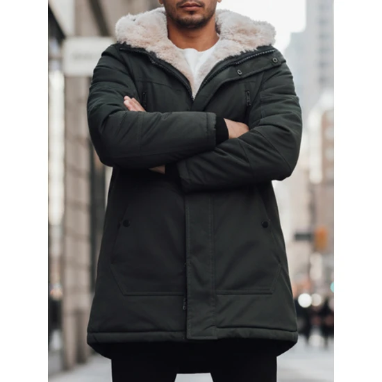 Vyriška žalia žieminė striukė Artic