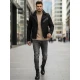 Vyriška žieminė juoda striukė City line