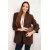 Florita Women's Dark Brown Blazer