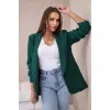 Женский тёмно-зелёный пиджак Florita
