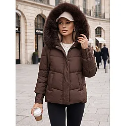 Atlantis Women's Dark Brown Jacket