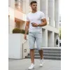Мужские синие джинсовые шорты Comfort