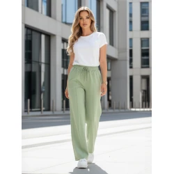 Moteriškos žalios sportinės kelnės Dress