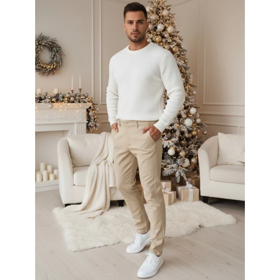 Vyriškos rusvos kelnės Sonic