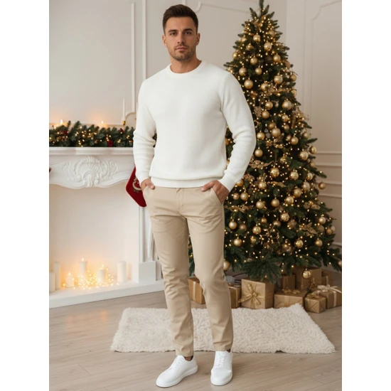 Vyriškos rusvos kelnės Sonic