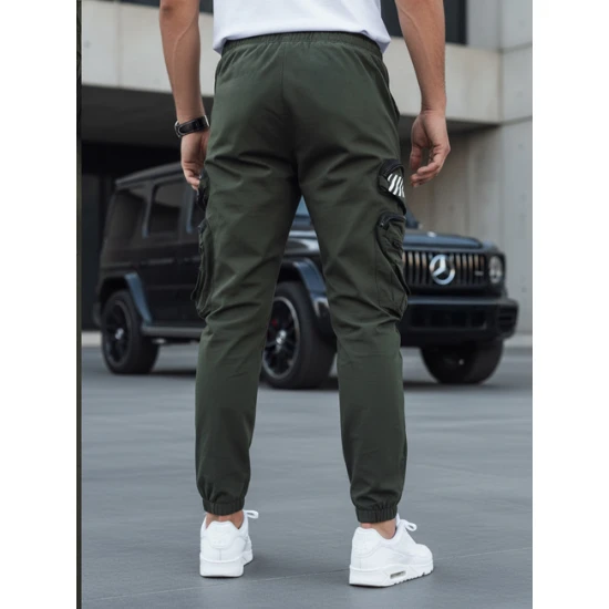 Vyriški chaki spalvos jogeriai City UX4158