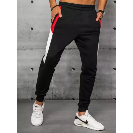 Vyriškos juodos laisvalaikio kelnės Kenny Laisvalaikio kelnės