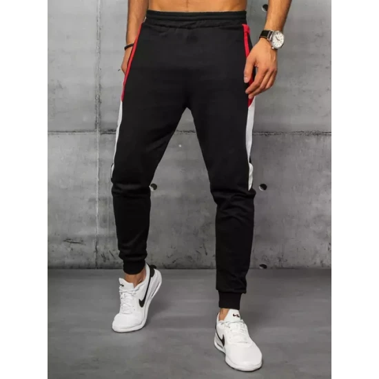 Vyriškos juodos laisvalaikio kelnės Kenny Laisvalaikio kelnės