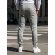 Vyriškos pilkos laisvalaikio kelnės Kenny Laisvalaikio kelnės