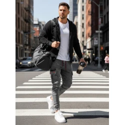 Vyriški pilki jogeriai Just