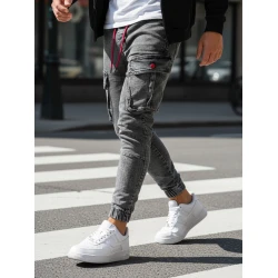 Vyriški pilki jogeriai Just