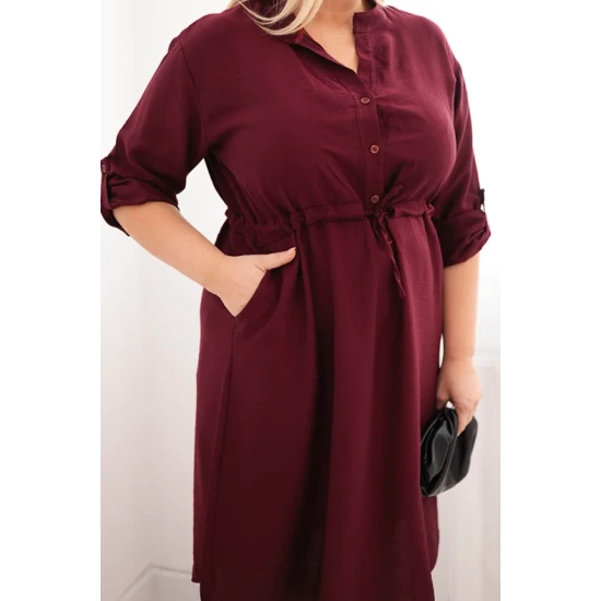 Moteriška bordo suknelė Eris