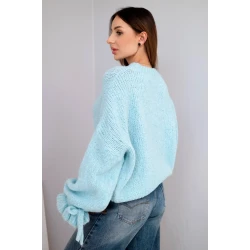 Moteriškas mėlynas megztinis Fango