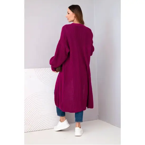 Moteriškas violetinis kardingas Lemon