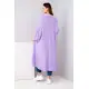 Moteriškas šviesiai violetinis kardingas Lemon