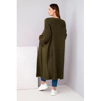Naisten khaki-värinen kardigan Lemon