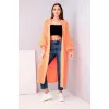 Women's Neon Orange Cardigan 