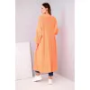 Women's Neon Orange Cardigan 