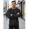 Vyriškas juodas megztinis Carter