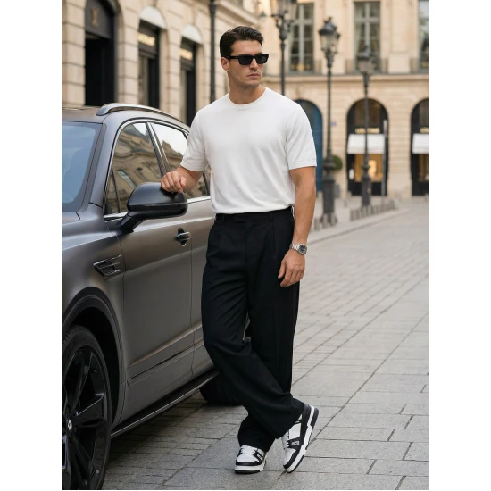 Vyriški balti marškinėliai Summer