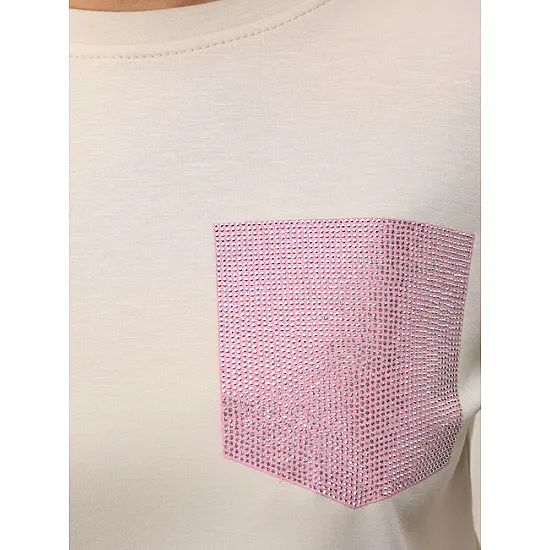 Brązowy komplet damski z szortami Sparkle