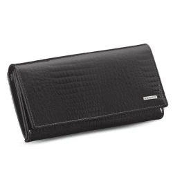 Moteriška juoda piniginė Nicol