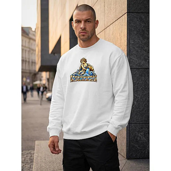 Men’s white sweater, Druskininkai