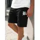 Juodi vyriški šortai Buston
