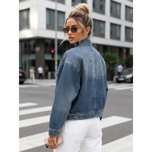 Women's blue denim jacket Easy