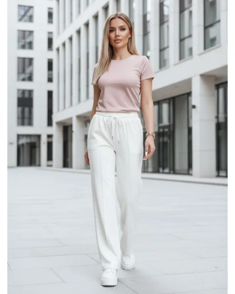 Moteriškos baltos sportinės kelnės Dress