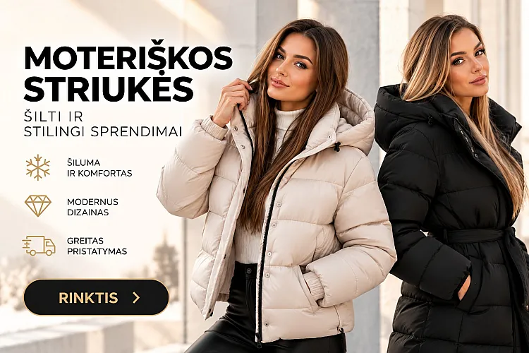 Moteriškos striukės
