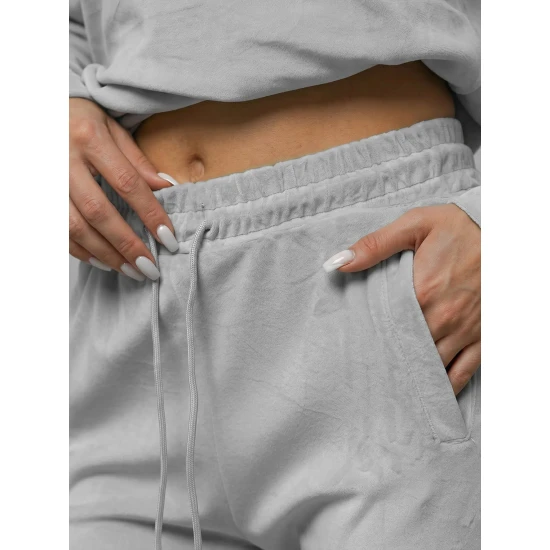 Veliūrinis komplektas pilkas Monar