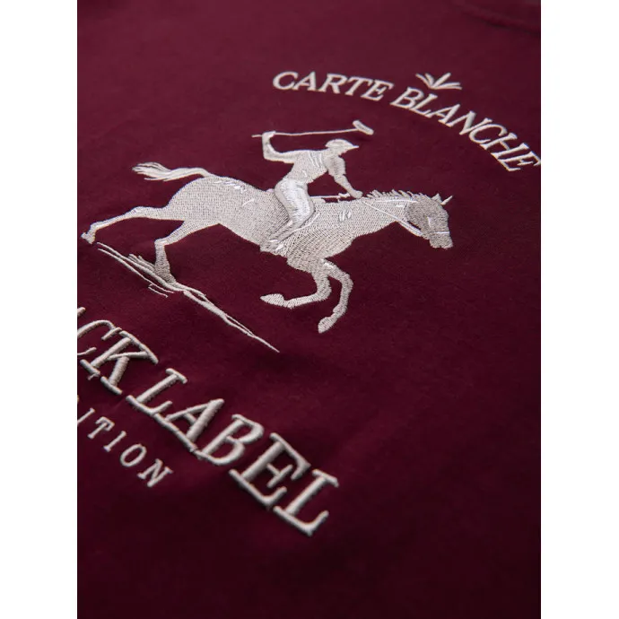 Vyriškas bordo spalvos džemperis Carte
