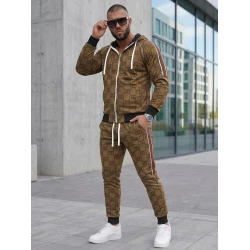 Vyriškas rudos spalvos komplektas Barry