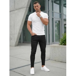 Vyriški juodos spalvos džinsai 